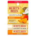 HIDRATANTE LABIAL BURTS BEES COCONUT PEAR MANGO PACK 2 X 4.25G