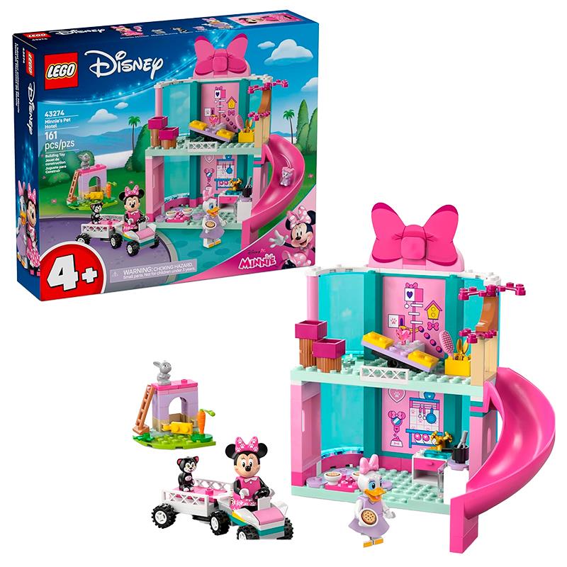 BRINQUEDO LEGO DISNEY MINNIES PET HOTEL 43274 115PCS