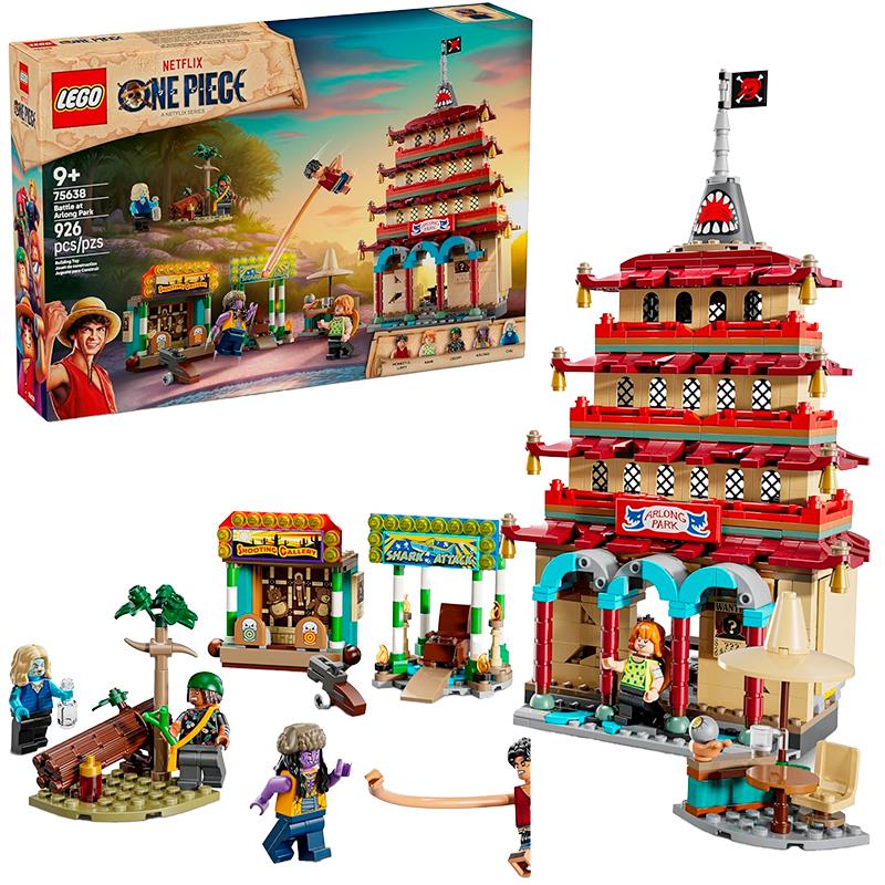 BRINQUEDO LEGO BATTLE AT ARLONG PARK 926PCS 75638