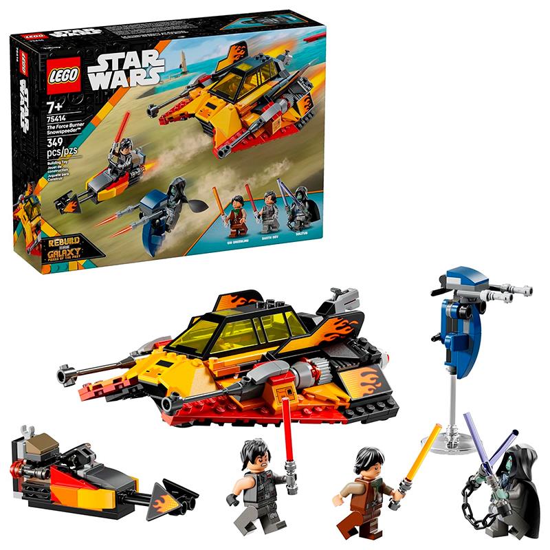 BRINQUEDO LEGO THE FORCE BURNER SNOWSPEEDER 75414 349PCS