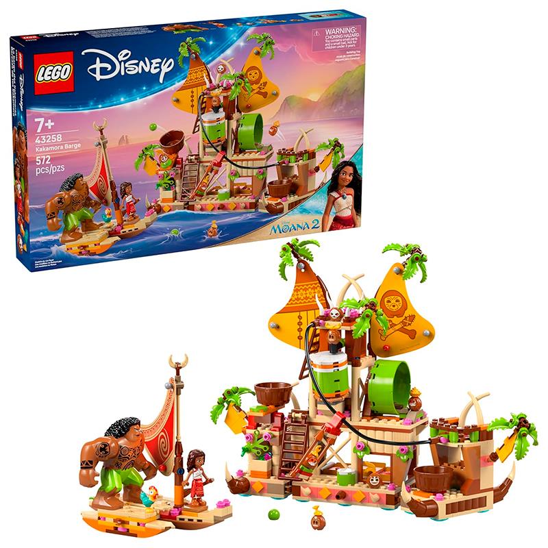 BRINQUEDO LEGO DISNEY KAKAMORA BARGE 43258 274PCS