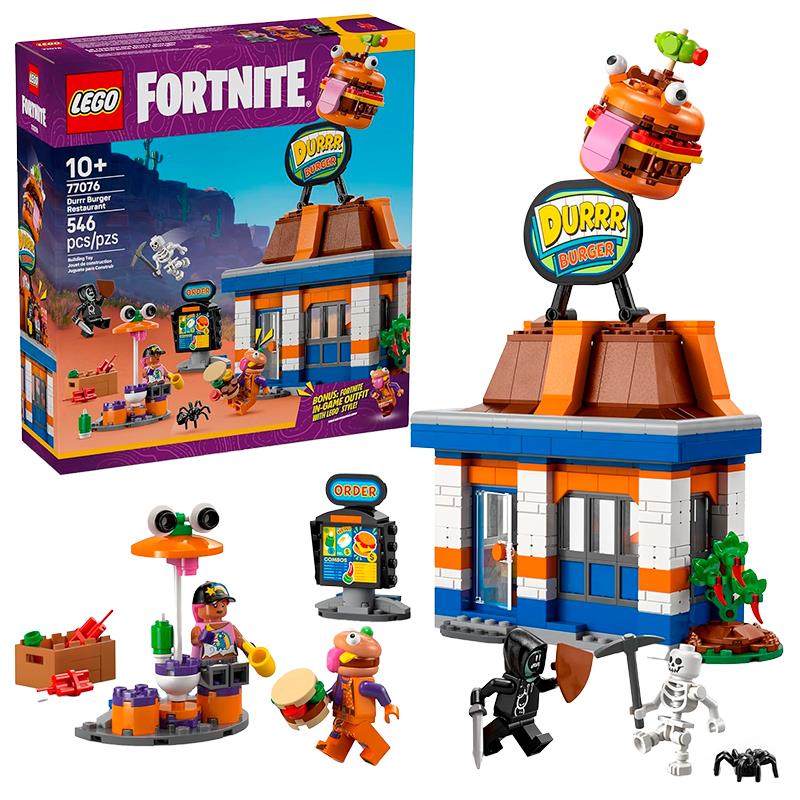 BRINQUEDO LEGO DURRR BURGER RESTAURANT 77076 546PCS
