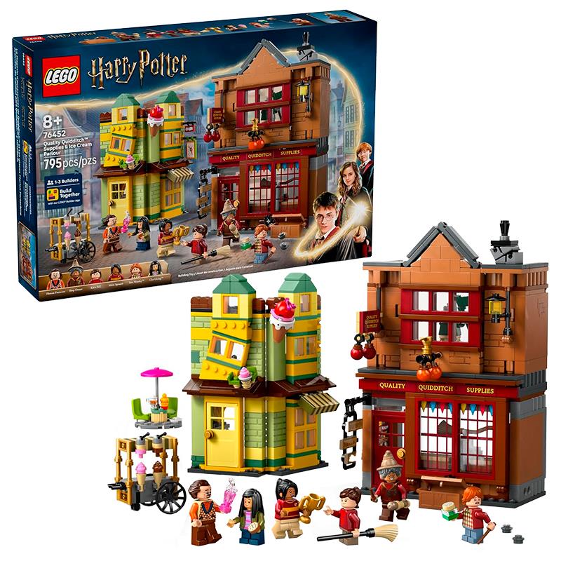 BRINQUEDO LEGO QUALITY QUIDDITCH SUPPLIESICE CREAM 76452 795PCS
