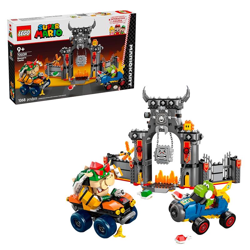BRINQUEDO LEGO MARIO KART BOWSERS CASTLE 72039 187PCS