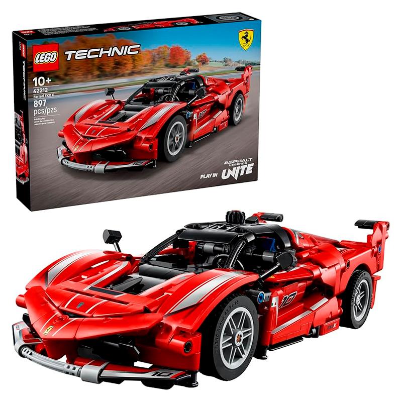 BRINQUEDO LEGO TECHNIC FERRARI FXX K 42212 1002PCS