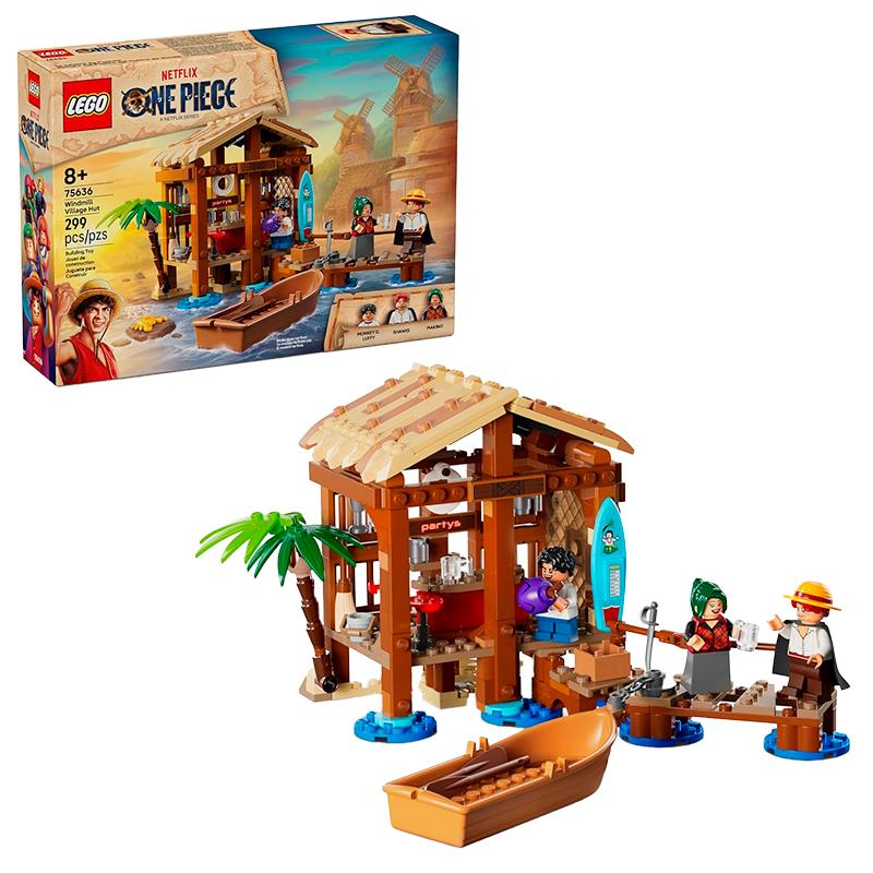 BRINQUEDO LEGO WINDMILL VILLAGE HUT 75636 299PCS
