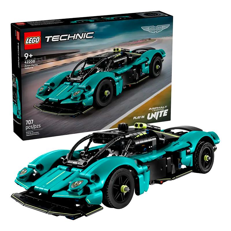 BRINQUEDO LEGO TECHNIC ASTON MARTIN VALKYRIE 42208 707PCS
