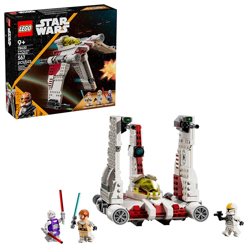 BRINQUEDO LEGO V19 TORRENT STARFIGHTER 75432 567PCS