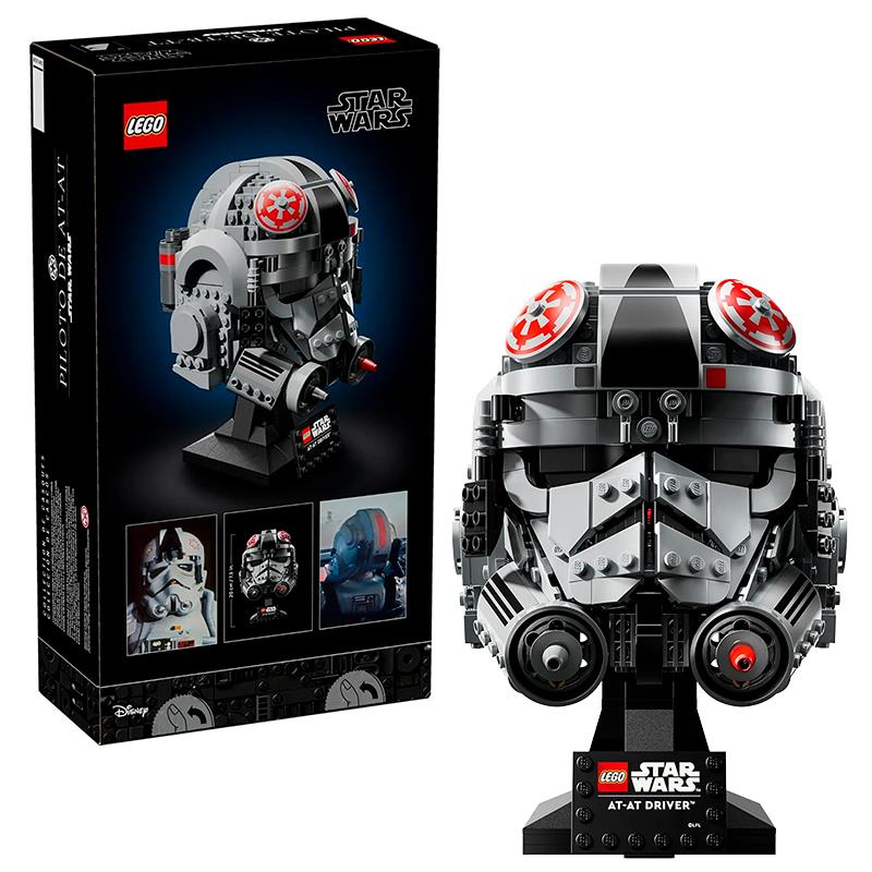 BRINQUEDO LEGO ATAT DRIVER HELMET 75429 730PCS