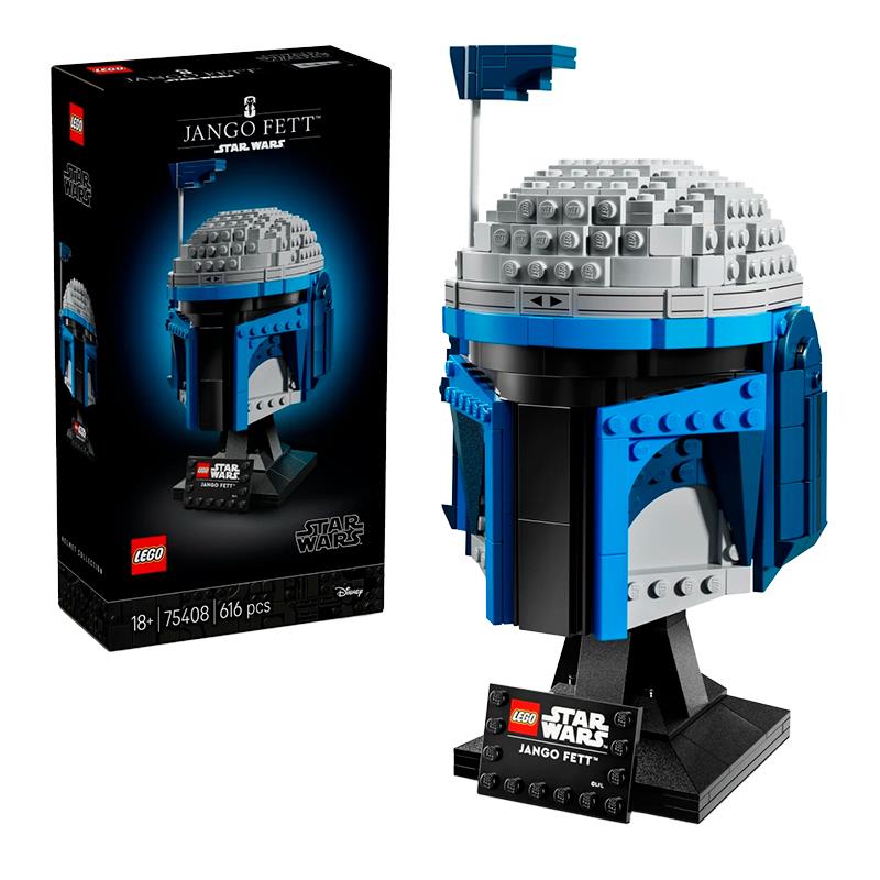 BRINQUEDO LEGO JANGO FETT HELMET 616PCS 75408