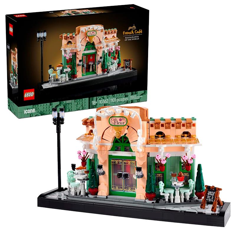 BRINQUEDO LEGO ICONS FRENCH CAFE 10362 1101PCS