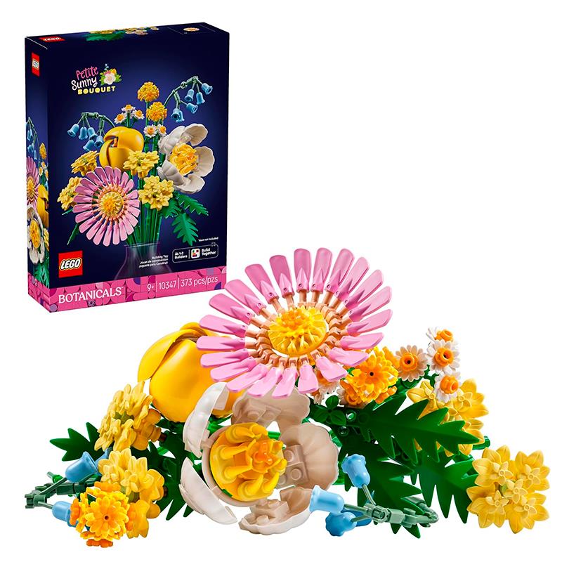 BRINQUEDO LEGO BOTANICALS CONJUNTO DE FLORES PEQUENO BUQUE FLORAL 10347 373PCS