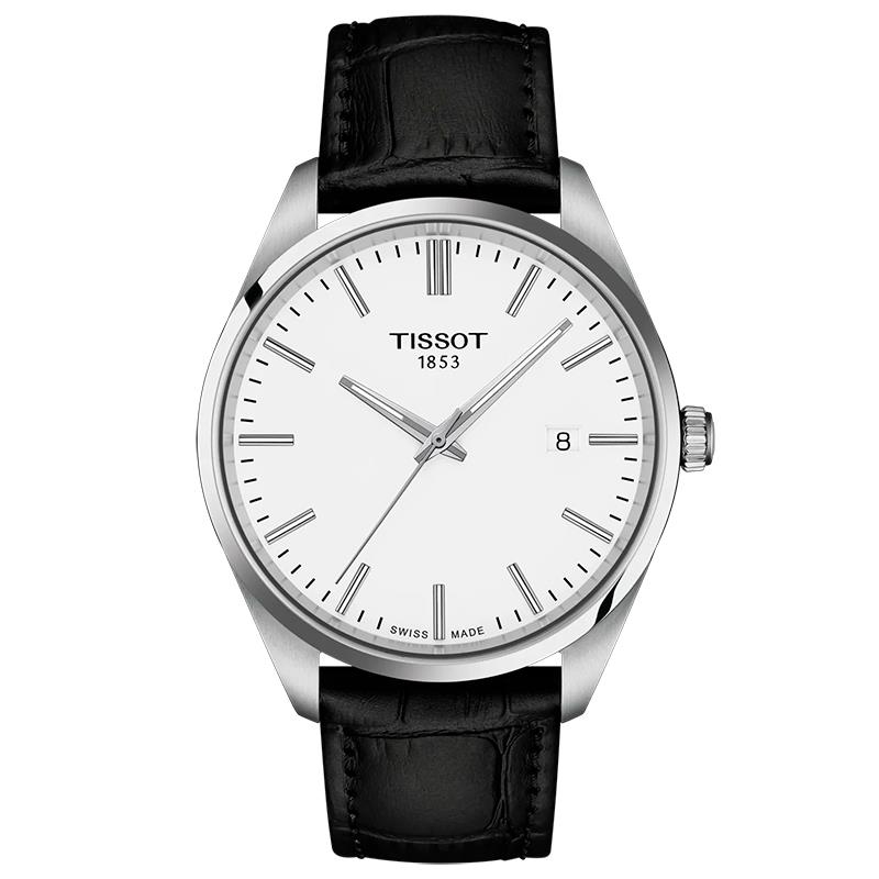 RELOGIO TISSOT MODELO T1504101601100 PR100 PRETO/PRATA/BRANCO