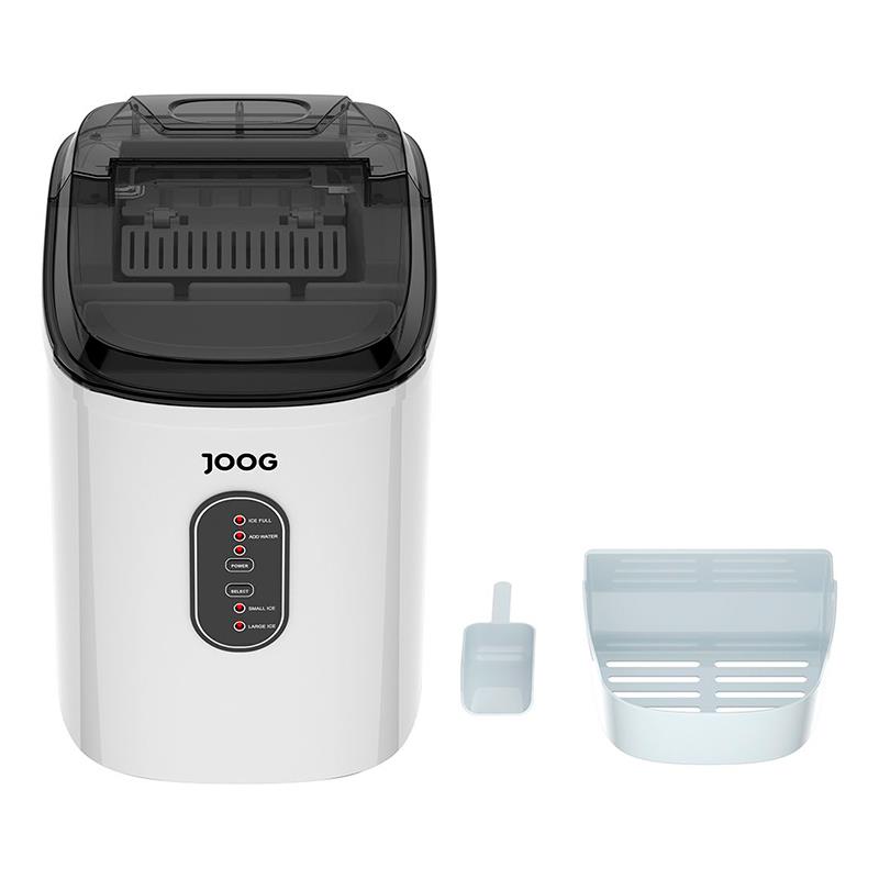 MAQUINA DE GELO PORTATIL JOOG MI8 220V PRATA