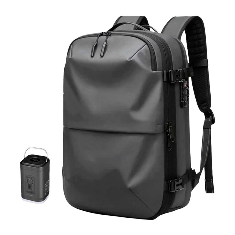 MOCHILA RESENA B1 RB3077 COM SISTEMA AIRBACK COMPRESSAO A VACUO CINZA