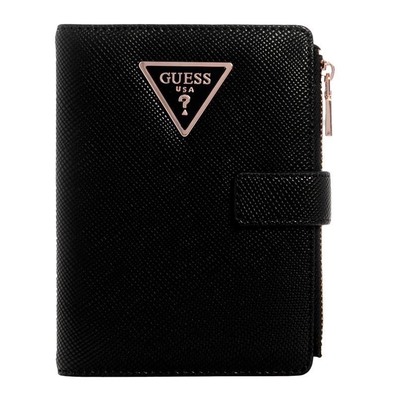 PORTA PASSAPORTE GUESS LAUREL II SLG ZG7459158-BLA BLACK