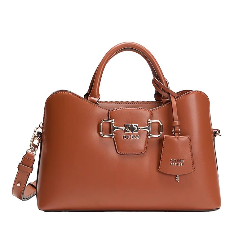 BOLSA GUESS JANIE VG991006-COG COGNAC