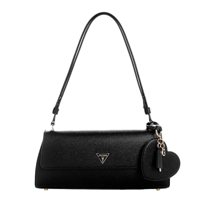 BOLSA DE OMBRO GUESS ISOBEL CONVERTIBLE BG993221-BLA BLACK