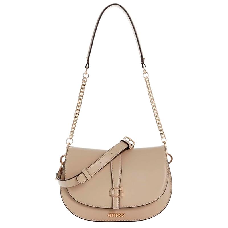 BOLSA GUESS CARRIE SHOULDER BAG VG989620-TAU TAUPE