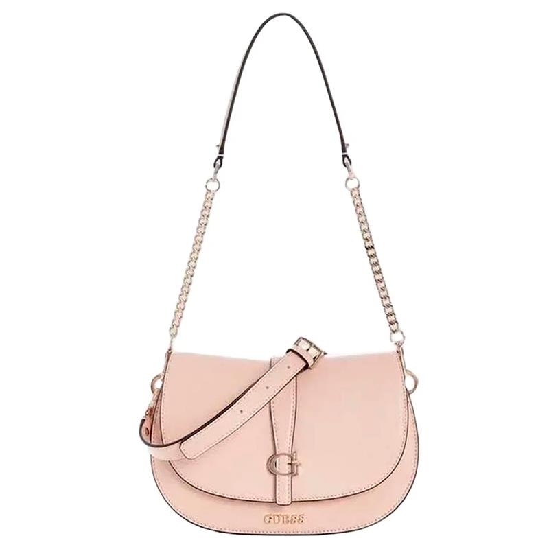 BOLSA DE OMBRO GUESS CARRIE SHOULDER BAG VG989620-LTR LIGHT ROSE