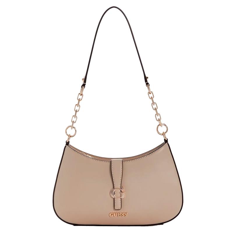 BOLSA GUESS CARRIE SHOULDER BAG VG989618-TAU TAUPE