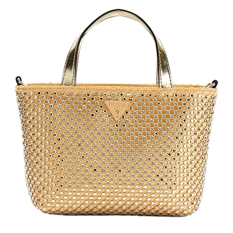 BOLSA GUESS TASMIN MINI TOTE RG993175-GOL GOLD