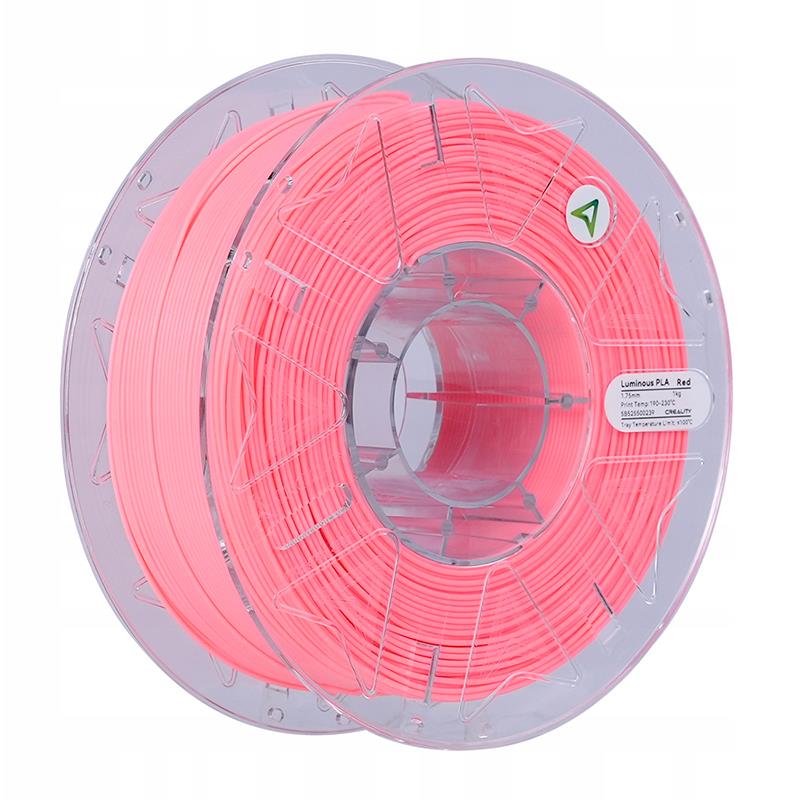 FILAMENTO CREALITY PARA IMPRESSORA 3D PLA HYPER LUMINOSO PLA 1.75MM 1KG ROSA