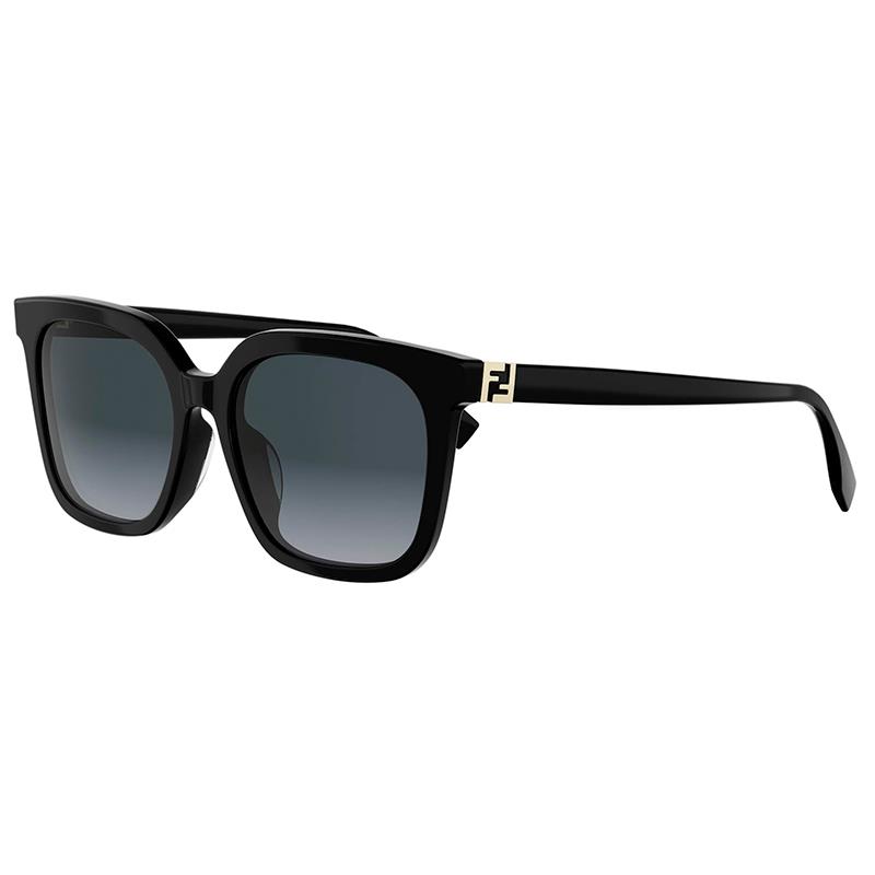 OCULOS DE SOL FENDI FE40207F 01B TAM 56 17 145 PRETO