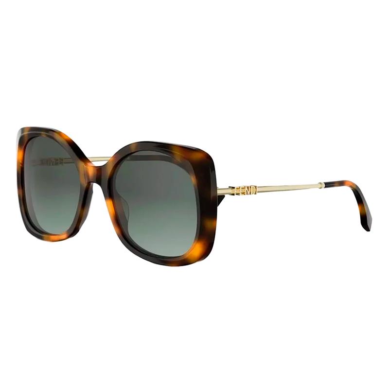 OCULOS DE SOL FENDI FE40201I 53P TAM 55 19 140 HAVANA