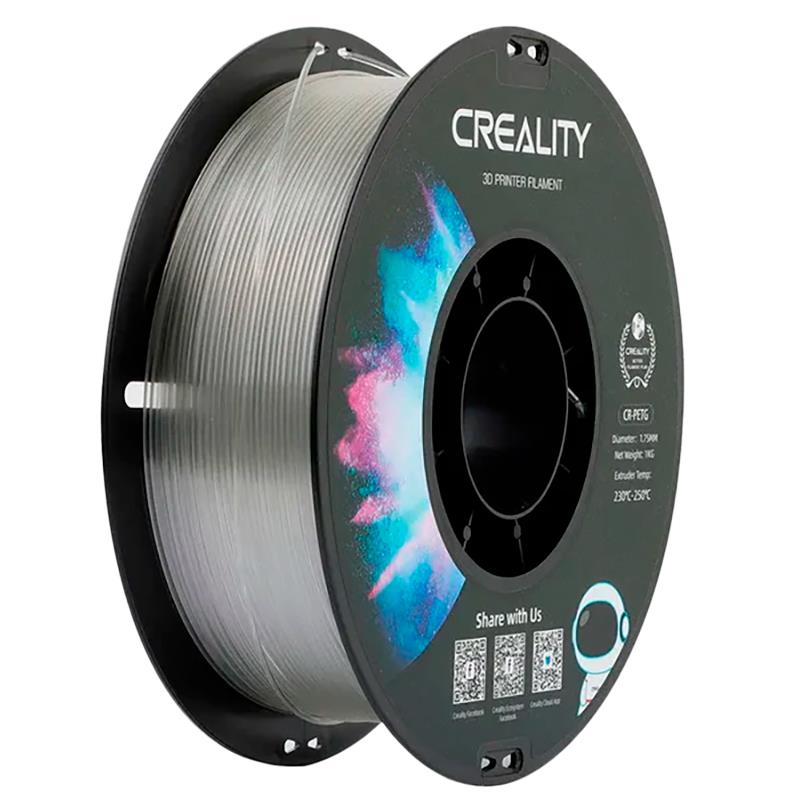 FILAMENTO DE PLASTICO CREALITY CR SERIES CR-PETG 1.75MM 1KG CINZA