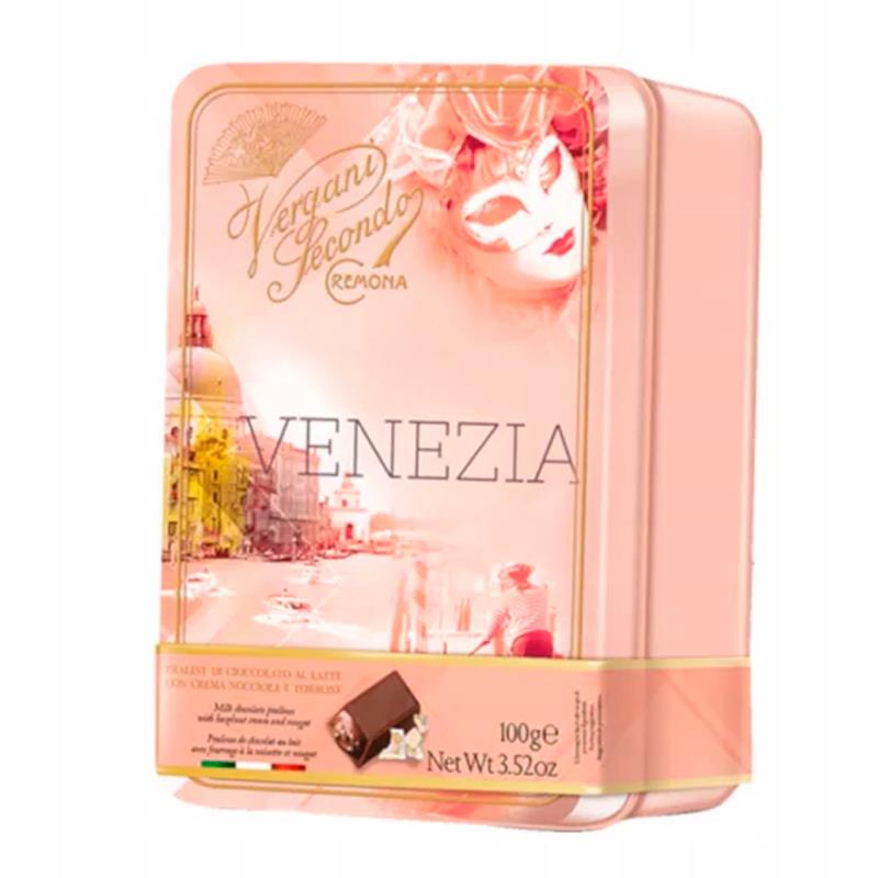BOMBOM VERGANI RECHEIO DE TORRONE ITALIANO VENEZIA 100G
