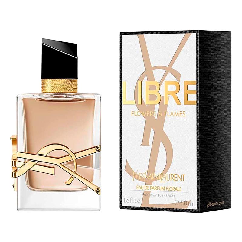 PERFUME FEMININO YVES SAINT LAURENT LIBRE FLOWERS AND FLAMES EDP 50ML