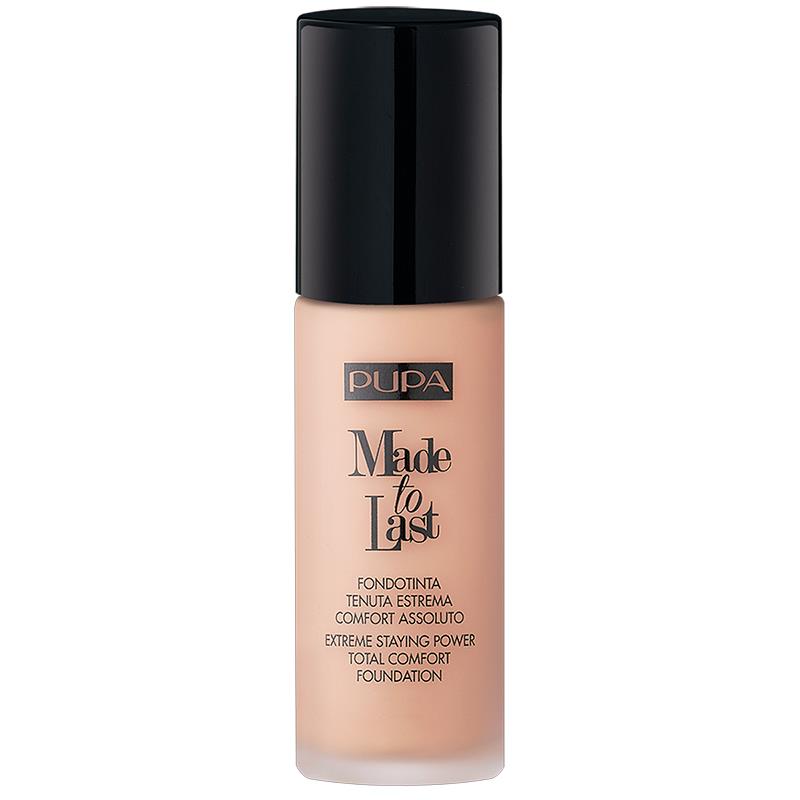 BASE LIQUIDA PUPA MILANO MADE TO LAST FOUNDATION NATURAL BEIGE 030 30ML