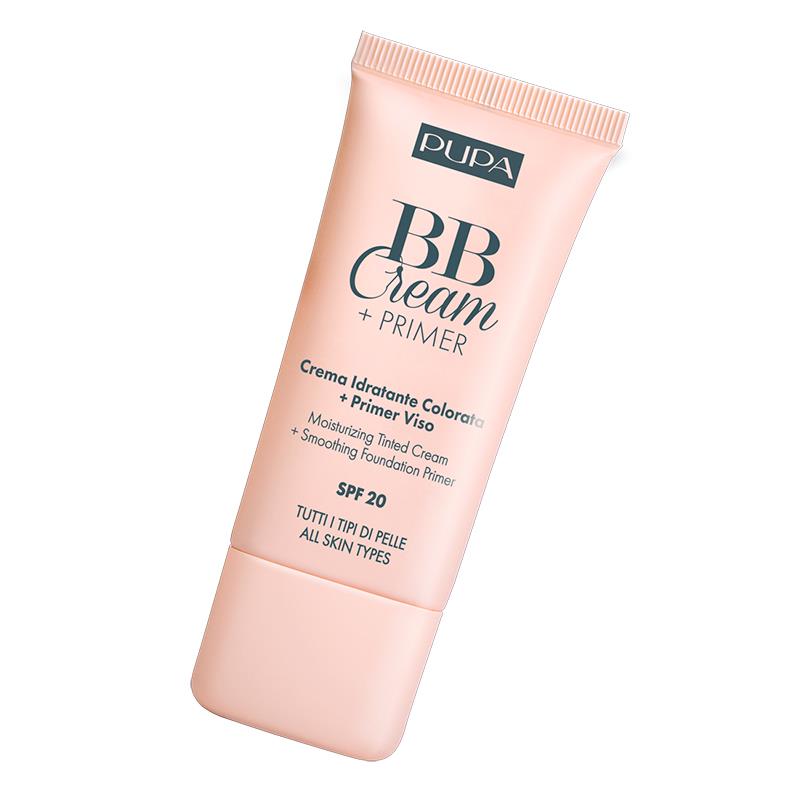 CREME FACIAL PUPA MILANO PROFESSIONALS BB CREAM + PRIMER PUPA 001 FPS20 50ML