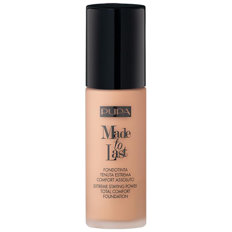 BASE LIQUIDA PUPA MILANO MADE TO LAST POWER CINNAMON BEIGE 055 FPS30 30ML