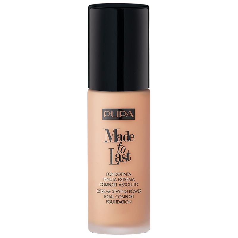 BASE LIQUIDA PUPA MILANO MADE TO LAST POWER MEDIUM BEIGE 040 30ML