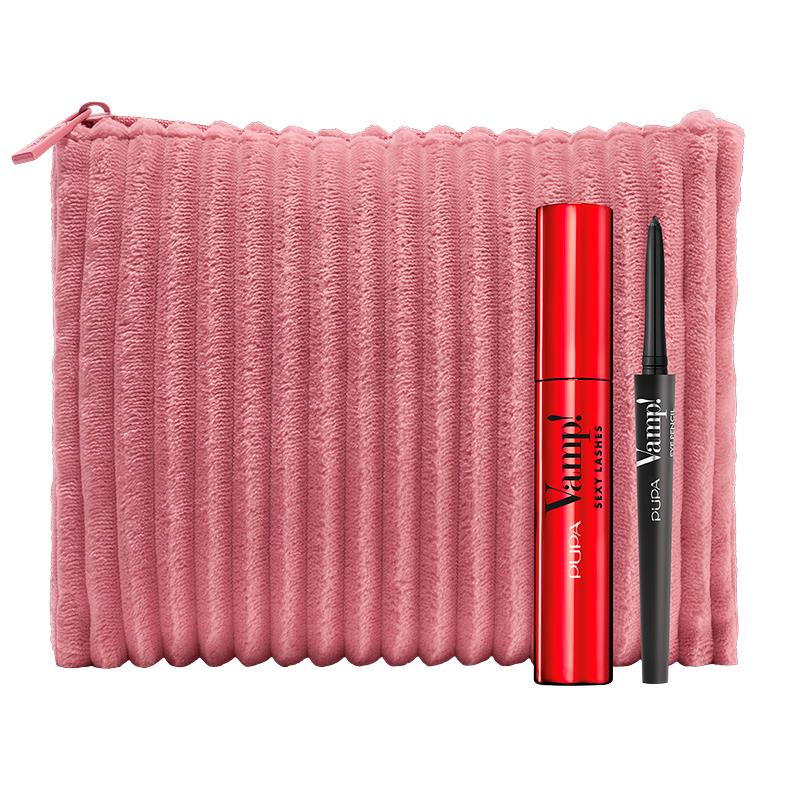 KIT PUPA MILANO VAMP SEXY LASHES 12ML + VAMP EYE PENCIL 2 EM 1 0.35G