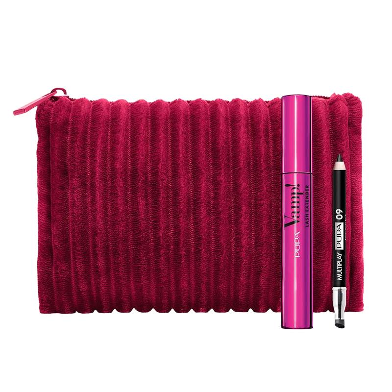 KIT PUPA MILANO MASCARA DE CILIOS E LAPIS DE OLHO 3IN1 14ML EYE PENCIL 0,8G
