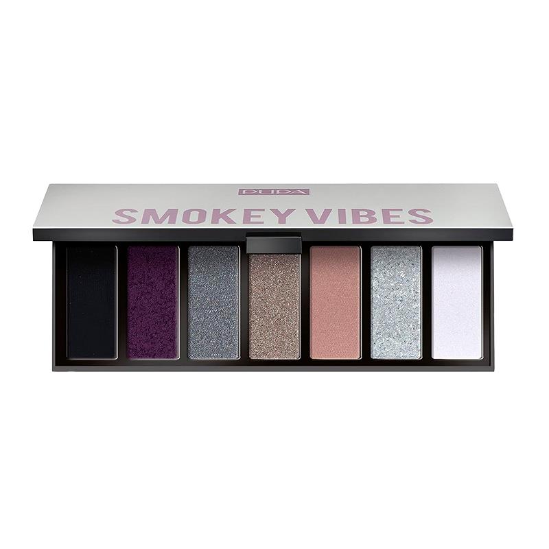 PALETA DE SOMBRAS PUPA MILANO MAKE UP STORIES COMPACT SMOKEY VIBES 002 12G