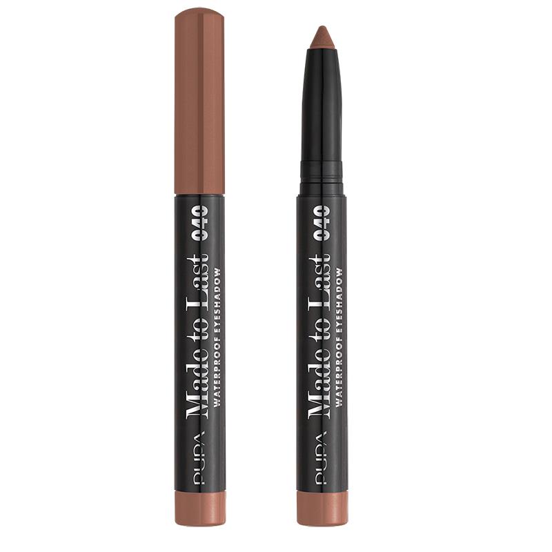 SOMBRA EM BASTAO PUPA MILANO MADE TO LAST WATERPROOF MEDIUM TAUPE 040 1.4G