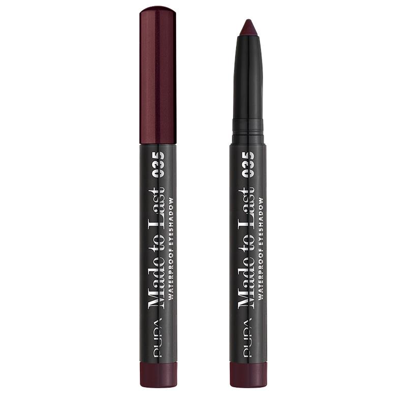 SOMBRA EM BASTAO PUPA MILANO MADE TO LAST WATERPROOF PLUM 035 1.4G
