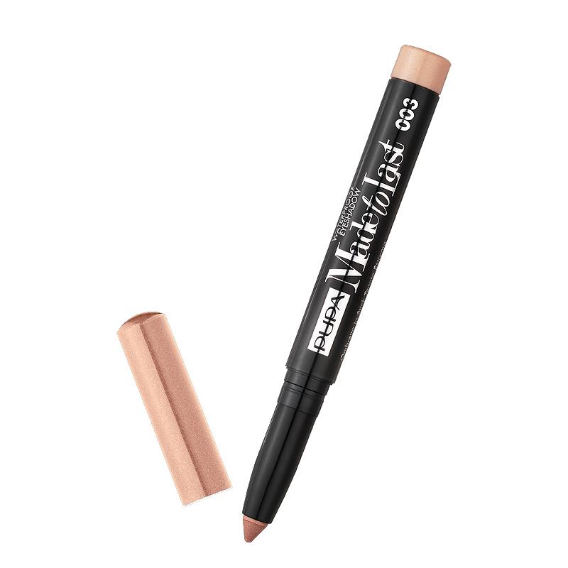 SOMBRA EM BASTAO PUPA MILANO MADE TO LAST WATERPROOF NUDE GOLD 003 1.4G