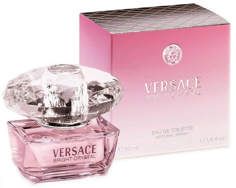 PERFUME FEMININO VERSACE BRIGHT CRYSTAL EDT 50 ML