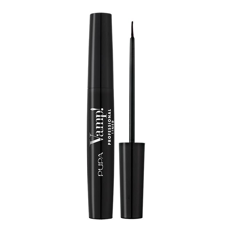 DELINEADOR PARA OS CILIOS PUPA MILANO VAMP PROFESSIONAL LINER EXTRA BLACK 100 4.5ML