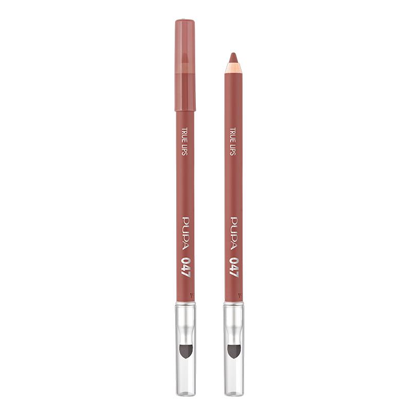 LAPIS DE CONTORNO LABIAL PUPA MILANO TRUE LIPS DEEP NUDE 047 1.2G