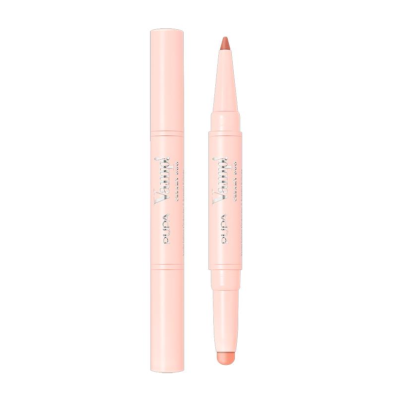 BATOM E LAPIS LABIAL PUPA MILANO 2 EM 1 VAMP CREAMY DUO 018 1.0G