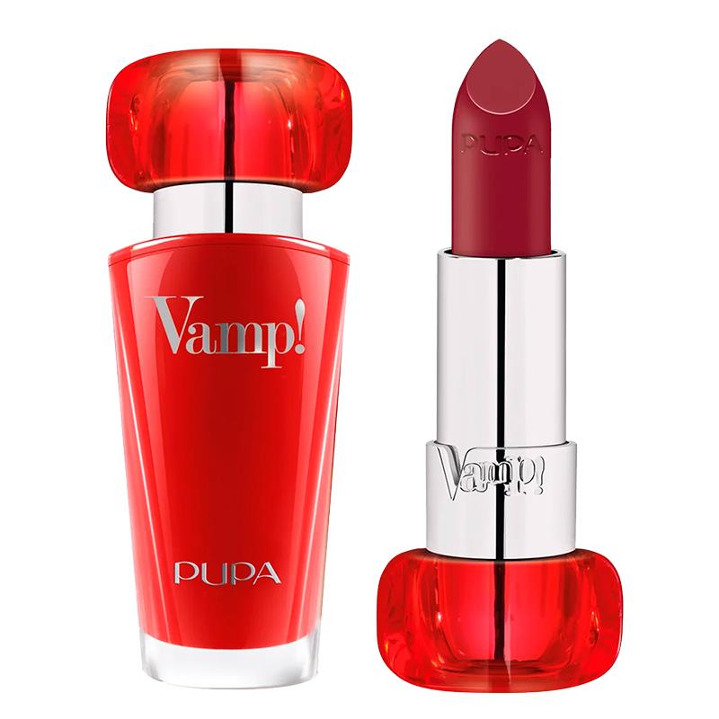 BATOM PUPA MILANO ROSSETTO VAMP LUMINOUS LIPSTICK 206 TOASTED ROSE 3.5G