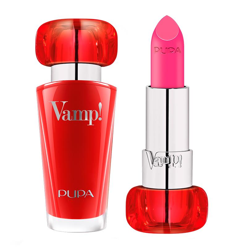BATOM PUPA MILANO ROSSETTO LUMINOSO VAMP FUCHSIA ADDICTED 203 3.5G