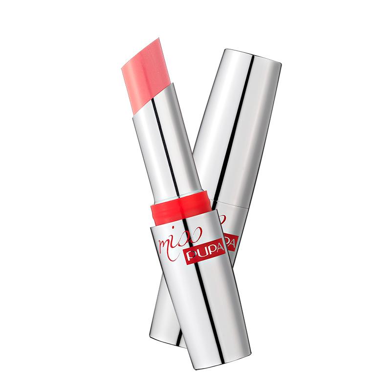 BATOM PUPA MILANO MISS PUPA ULTRASHINY LIPSTICK NUDE ROSE 101 2.4ML