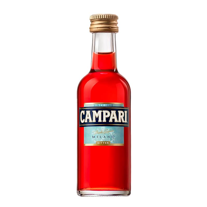 APERITIVO CAMPARI MINIATURA 50ML 25%